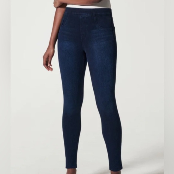 SPANX Pants - SPANX dark wash jean-ish pants